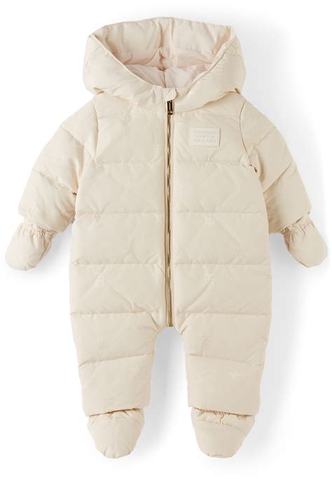 burberry pram|Burberry snowsuit baby girl.